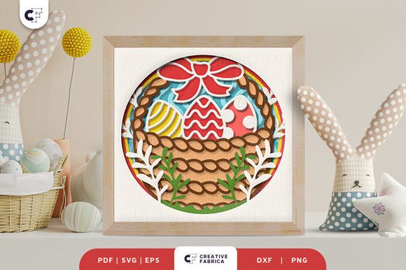 Easter 3D SVG Basket: A Brand Designer's Review