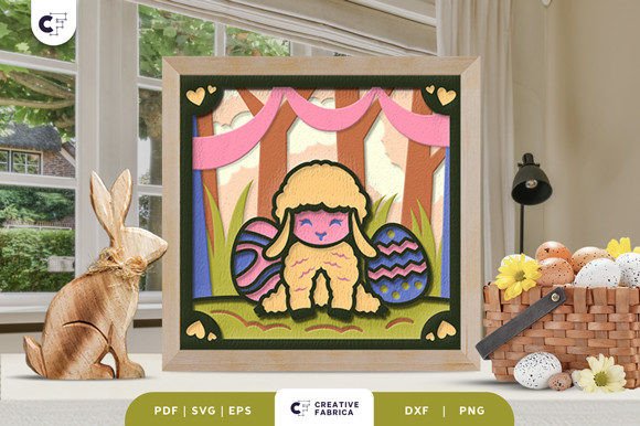 Easter Lamb 3D SVG: A Designer's Review