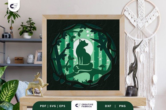 Fox in the Forest 3D SVG: A Designer's Review