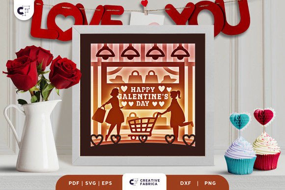 Girls Friendship 3D Shadow Box: A Holidays 3D SVG Review