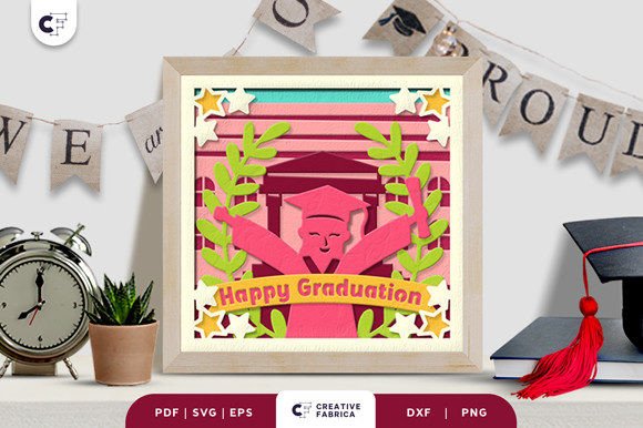 Happy Graduation 3D SVG: A Designer's Review