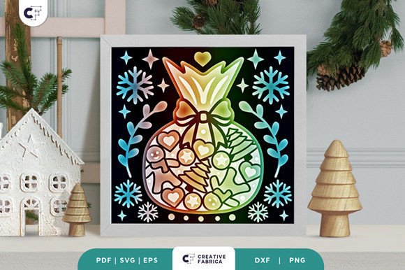 Retro Gingerbread 3D Shadow Box: A Designer's Review
