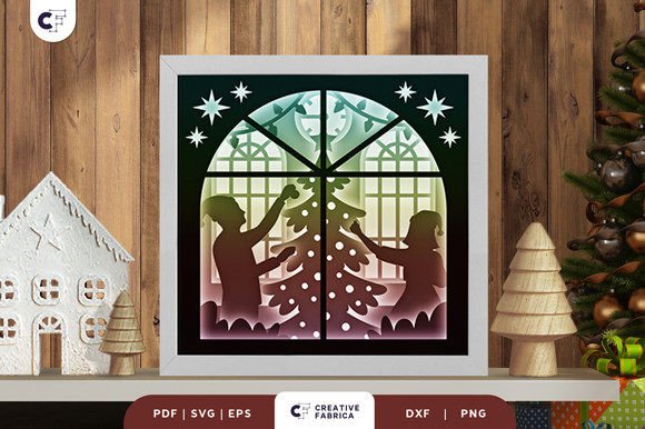 Review: 3D SVG Christmas Shadow Box for Design