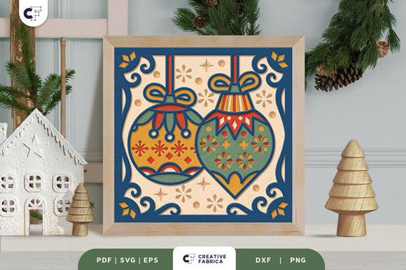 Review: Christmas 3D SVG Bauble for Designers