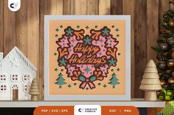 Review: Christmas 3D SVG Wreath for Branding