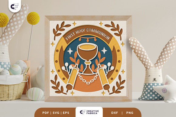 Review: First Holy Communion 3D Paper Cut SVG for Embroidery