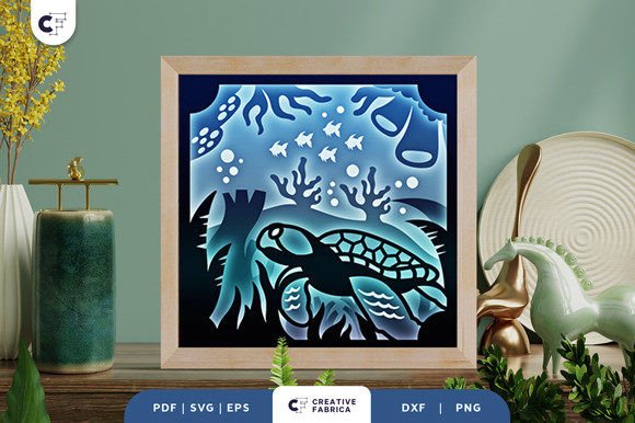 Sea Turtle 3D SVG: A Seller's Review of Animals Art