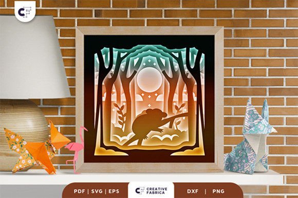Sleeping Koala 3D SVG: A Seller's Review for Animals