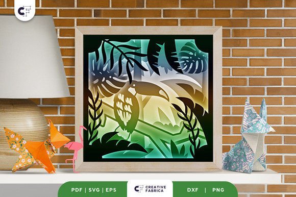 Toucan in the Jungle 3D SVG: A Crafter's Review
