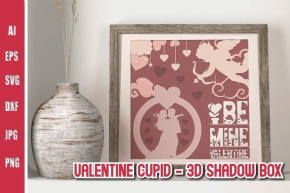 Valentine Cupid 3D SVG for Shadow Boxes Review