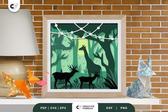 Wild Animal 3D Shadow Box Paper Cut: A Seller's Review