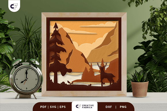 Wild Deer 3D SVG: A Nature Animals Review